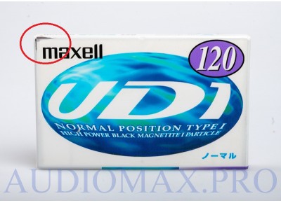 1997 - Maxell - UD - 120 - Japan (damaged)