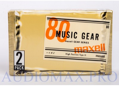 2000 - Maxell - Music Gear - 80 - Japan (2-pack) #104