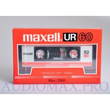 1986 - Maxell - UR - 60 - Europe (damaged)