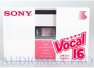 1980 - Sony - Vocal - 16 - Japan