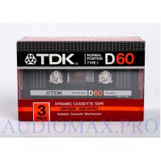1984 - TDK - D - 60 - Japan (3pack) #150