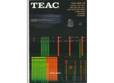 1981 - TEAC - General catalog